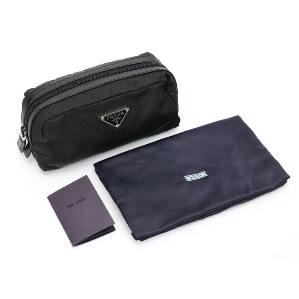 Prada Black Cosmetic Bag - Picture 6 of 7